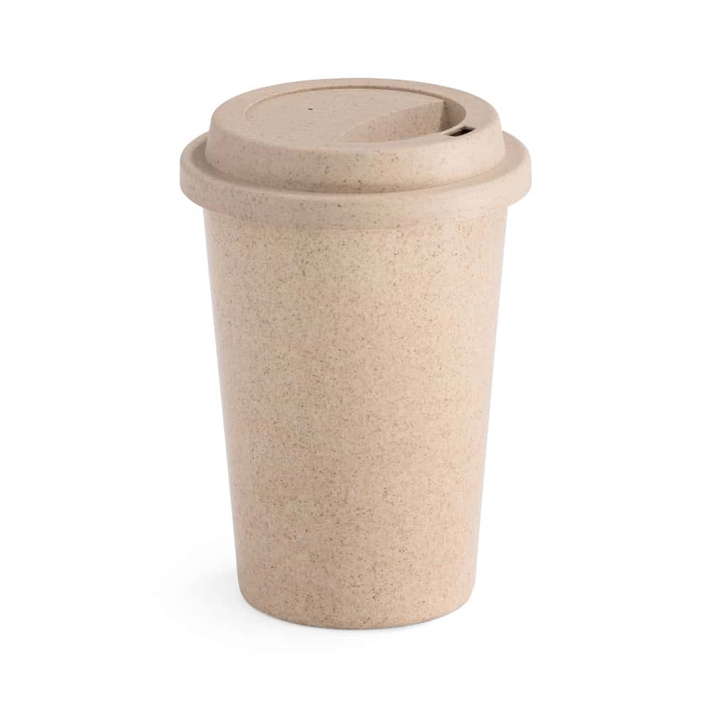 TISANA. Copo para viagem em fibra de bambu (60%) e PP (40%) (450 mL)